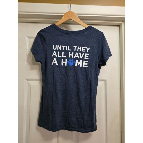 Potcake Place K9 Rescue - Women's V-Neck T-shirt (NEW) (M) - Picture 2 of 6